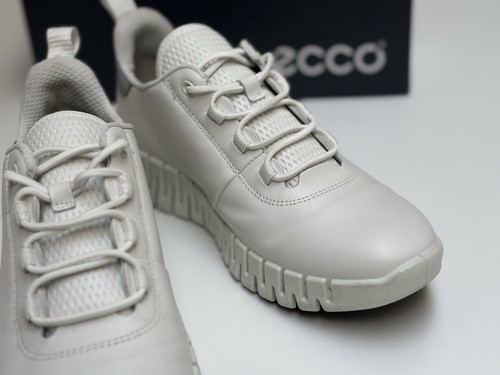 Ecco gruuv white leather - w,