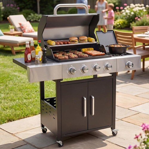Burner propane gas grill - propane,