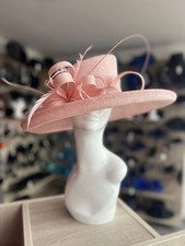 Candy Pink Wedding/Ascot  Hat