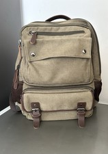 Canvas Backpack Casual Daypack Lightweight