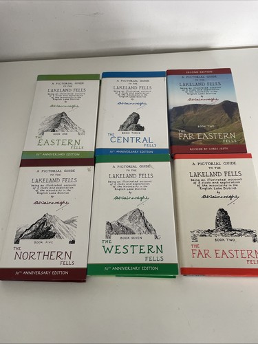 Wainwright hardback books 50th - hardback,