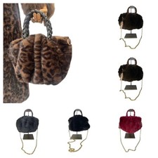 Women Faux Fur Shoulder Bag