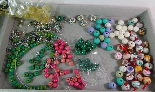 Mixed semi precious - gem, beads