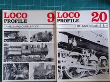 LOCO PROFILE MAGAZINE - No 9 Camels And Camelbacks, No 20 American 4-8-4