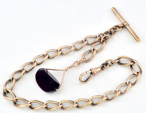 Antique 18ct rose rolled gold - 18ct,