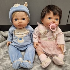 Tiny Treasures Forest Twins Baby Boy & Girl Dolls