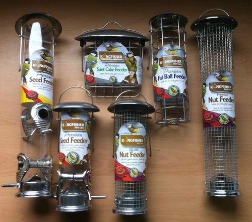 Deluxe bird feeder - feeder, seed