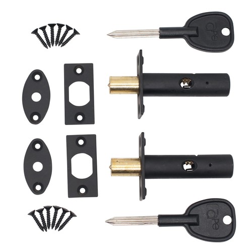 Door bolt security pack 2 - security,