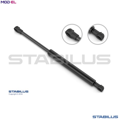 Gas spring bootcargo area - spring,