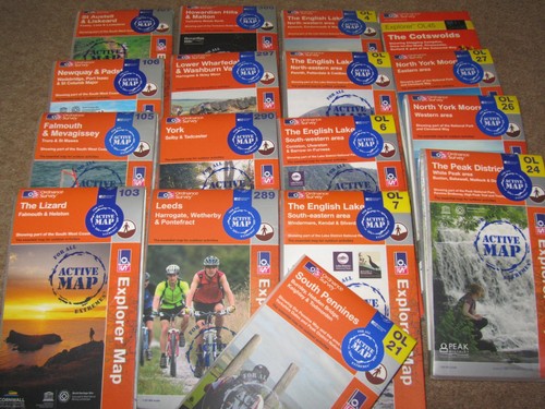 Ordnance survey explorer - ordnance,