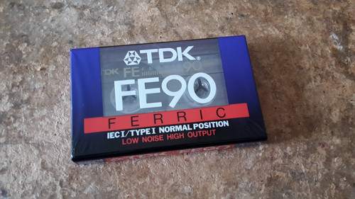 Tdk fe90 blank - tdk, cassette