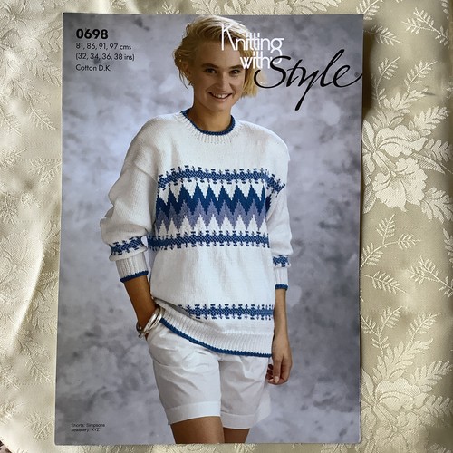 Style knitting pattern - , 0698