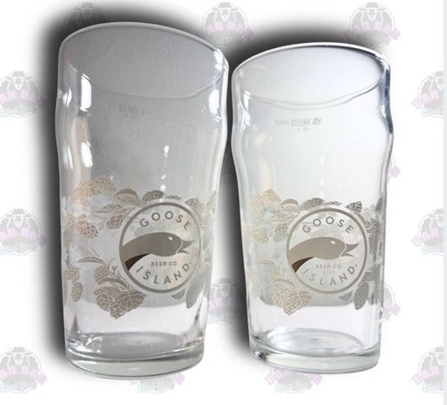 Goose island pint glasses - 2,