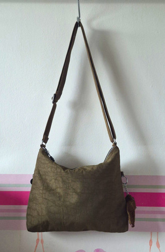 Kipling khaki nylon - kipling, crossbody