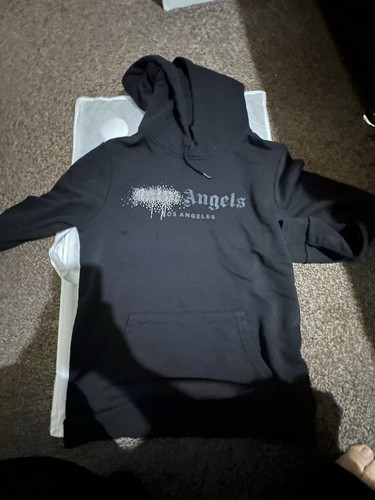 Black palm angels rhinestone - palm,