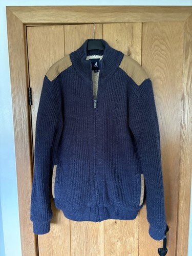 Kangol men blue sherpa - men's, full