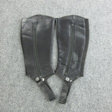 Ariat Leather Half Chaps Black