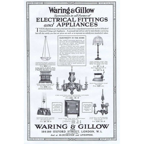 Waring gillow electrical - waring, &