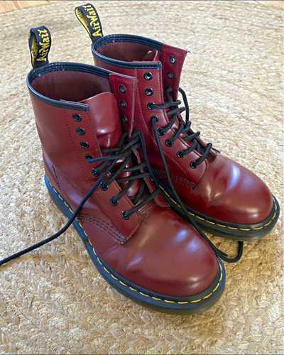 Martens 1460 burgundy - martens,