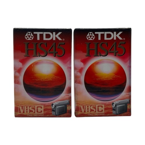 Tdk hs45 vhs min blank - 45,