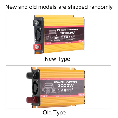Car inverter 3000w - car, dual