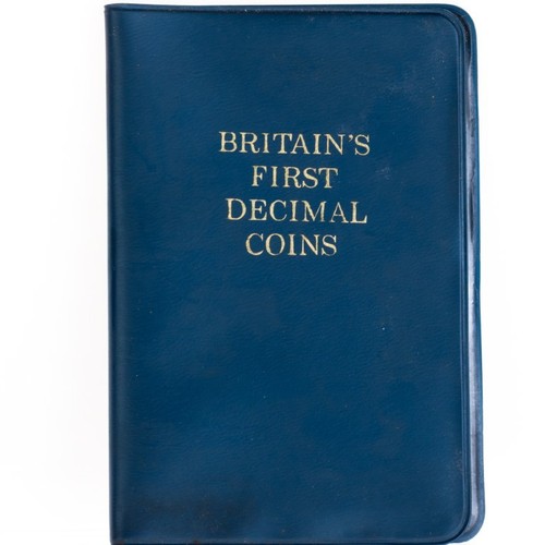 Britain first decimal - first, coins