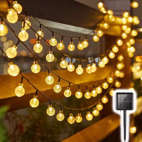 Solar bubble balls lamp string - bubble,