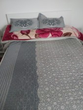 IKEA king sized bed with