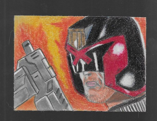 Judge dredd profile color - judge,