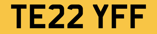 Terry number plate - terry,