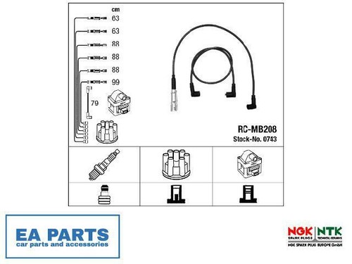 Ignition cable kit - cable,