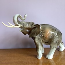 Large Royal Dux Elephant