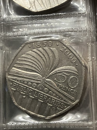 Public libraries 50p - public,