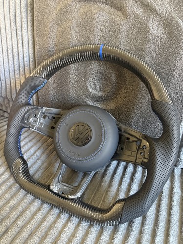 Carbon fiber steering wheel - fiber,