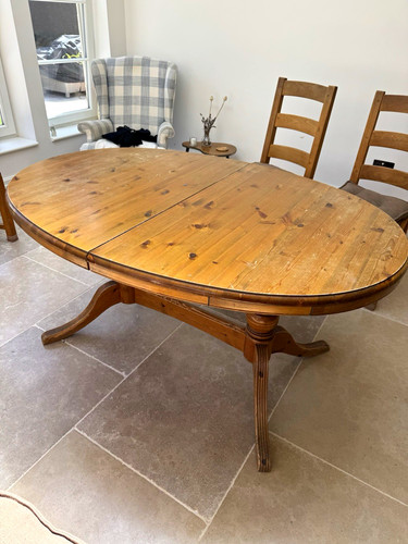 Ducal oval extendable wood - ducal,