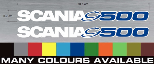 Scania g500 window - window, decals