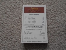 PROPERTY CARDS monopoly spare