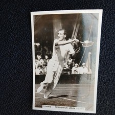 1935 SENIOR SERVICE CIGARETTE CARD "SPORTING EVENTS"SERIES 96 NO 41 F.J.PERRY