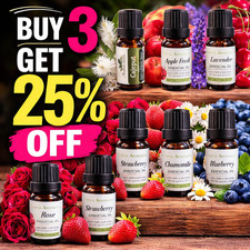 100% Pure Essential Oils for