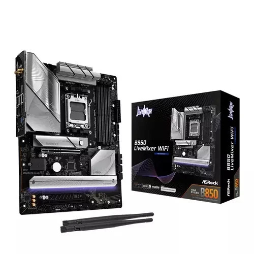 Asrock motherboard b850 am5 - motherboard,