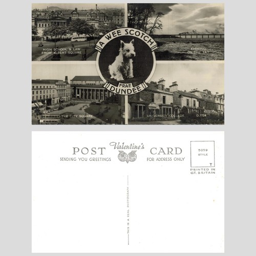 Vintage postcard a wee - a,