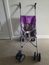 Children toy baby doll folding push chair Buggy Pink