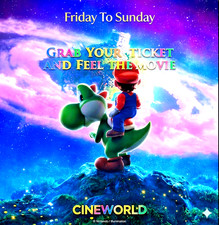 2 x Cineworld Cinema Ticket