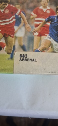 Subbuteo 1970s arsenal - subbuteo,