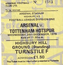 1979-80 ARSENAL v TOTTENHAM