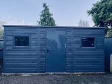 Metal Building Garden