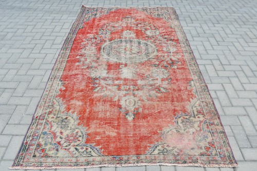 Vintage large rug 2x8 ft - large,
