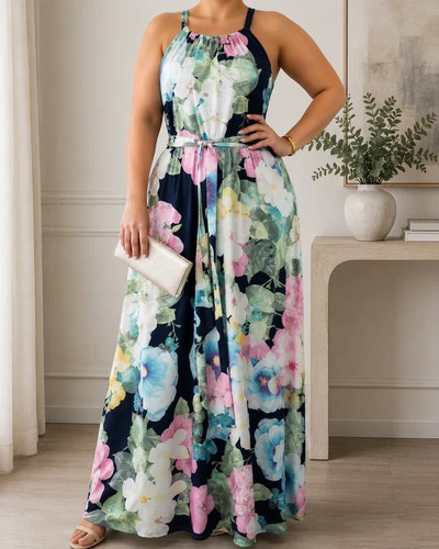 Monsoon halter neck floral - monsoon,