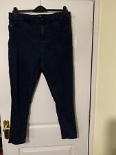 F & F (Tesco) WOMANS  HIGH WAISTED SKINNY JEANS with Stretch  Size 18 ...