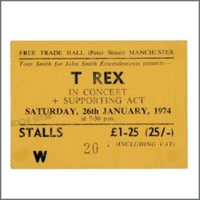 T Rex 1974 Free Trade Hall
